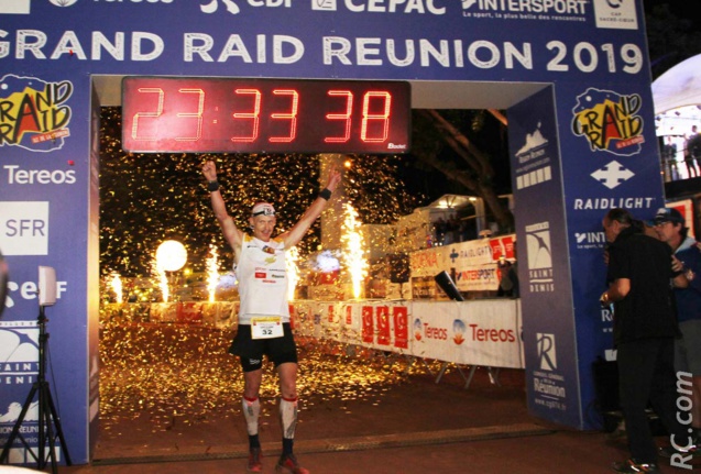 Grégoire Curmer vainqueur du Grand Raid 2019