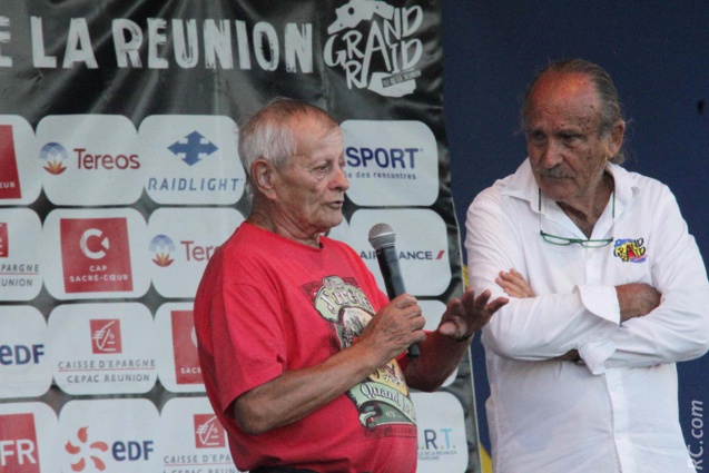 Pionnier de la course de montagne à la Réunion, Roger Fagonde (82 ans) a raconté en quelques mots l'arrivée de cette discipline dans l'île