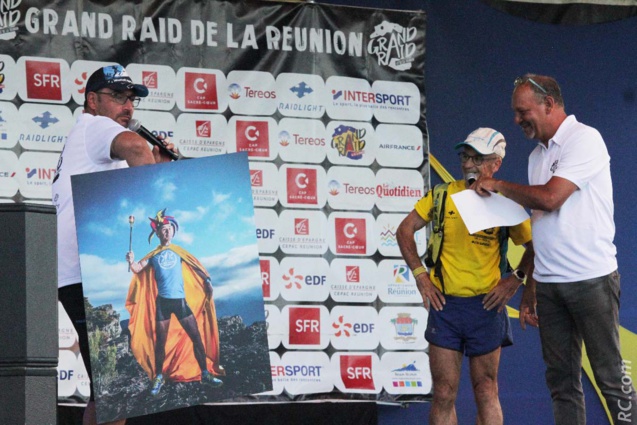 Daniel Guyot collectionne le plus grand nombre de participation au Grand Raid