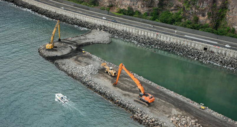 Le Tribunal Administratif se prononcera sur l'exploitation de la carrière de Bois Blanc, mais validée ou pas, la Région a bien l'intention de terminer les travaux en trouvant des solutions...