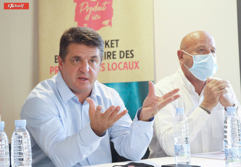 Benoît Matyn, président Geprocor, et Thierry Vetter, directeur général Geprocor