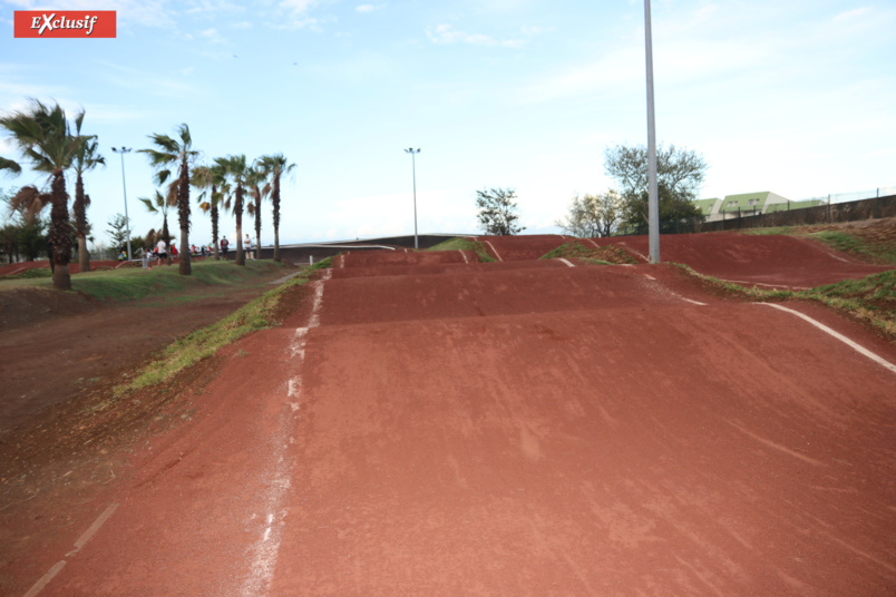 Inauguration de la nouvelle piste de bicross de Champ Fleuri à Saint-Denis