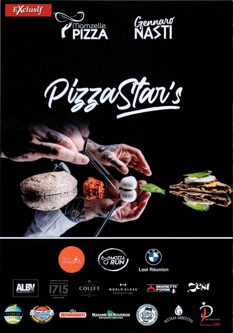 La "Pizza Star's" de Mamzelle Pizza avec un vice-champion du monde de pizzaïolo