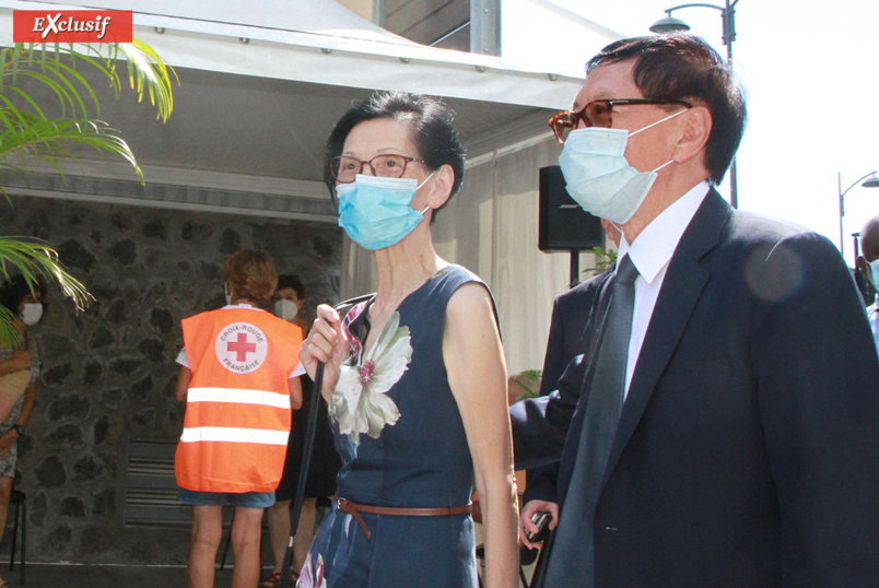 André et Reine-Marie Thien Ah Koon sont arrivés ensemble