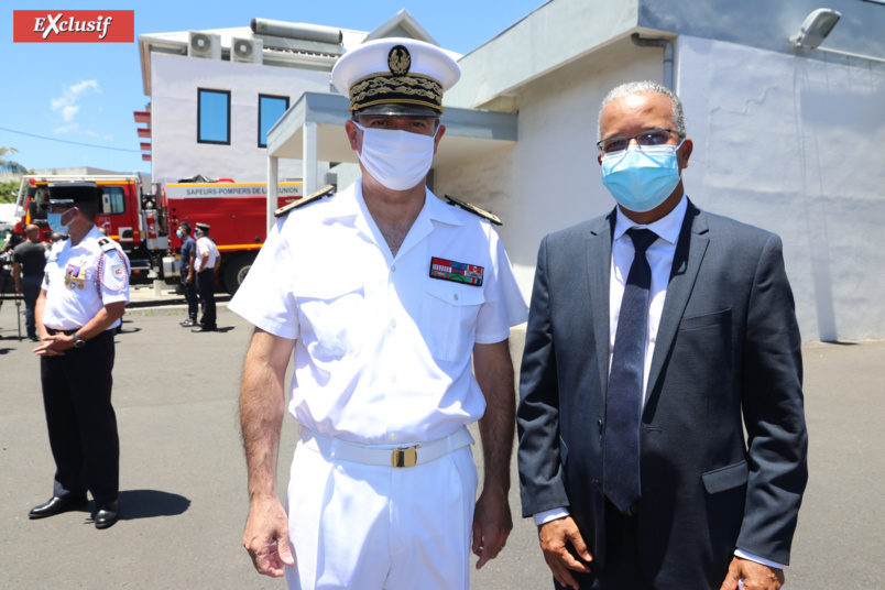 SDIS: Frédéric Léguillier nouveau commandant, médaille d'argent pour les pompiers