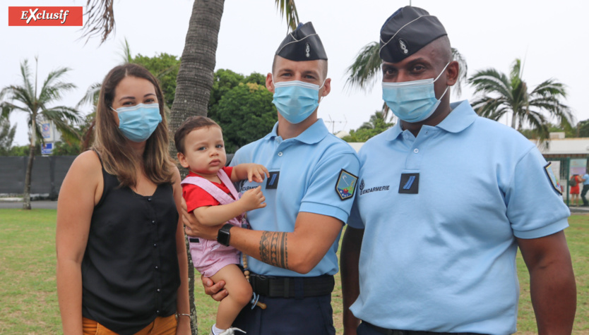 Gendarmerie Nationale: remise d'insignes et de brevets