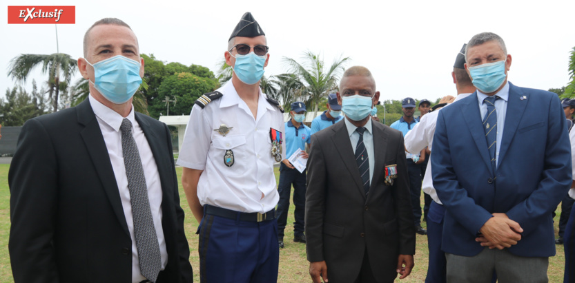 Gendarmerie Nationale: remise d'insignes et de brevets