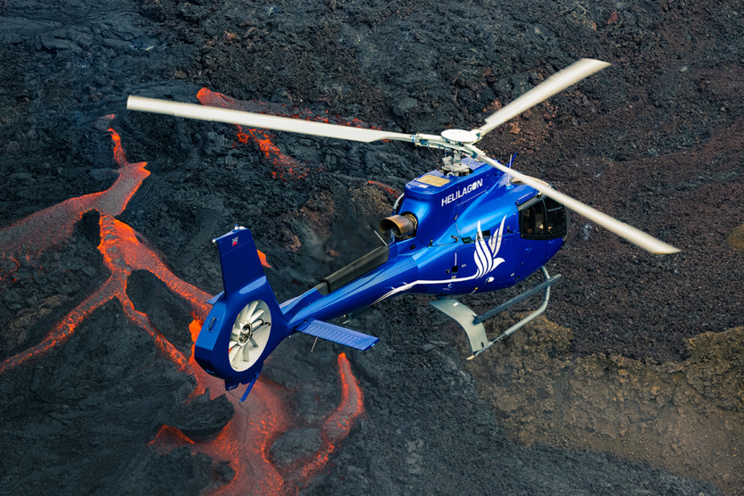 La Fournaise en éruption: photos du volcan