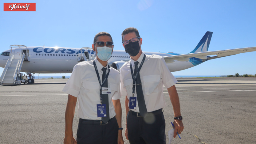 Le personnel de Corsair à La Réunion