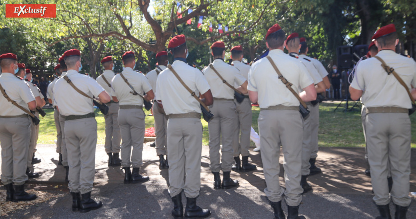 Cérémonie du 14 juillet au Jardin de l'Etat: photos