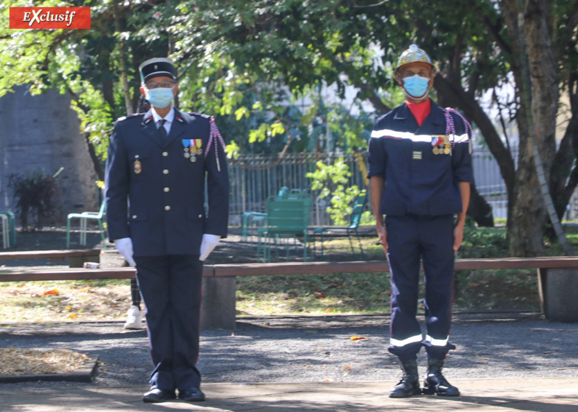 Cérémonie du 14 juillet au Jardin de l'Etat: photos