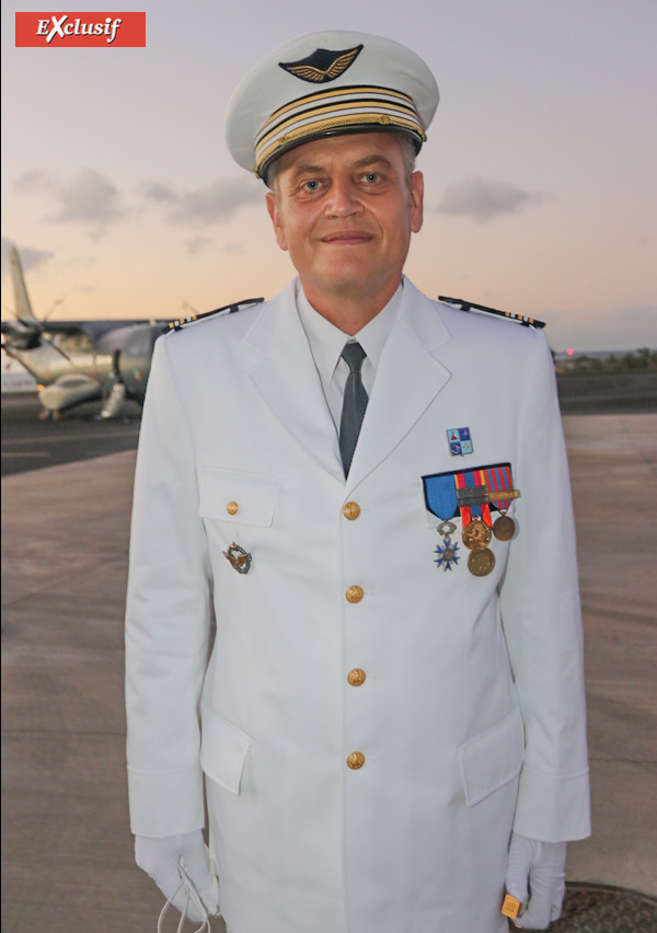 Le lieutenant-colonel Romain Gaston a pris le commandement du Détachement Air 181 Lieutenant Roland Garros