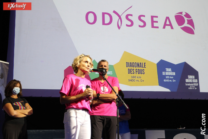 Nathalie Bourcier et Michel Jourdan de l'association Odyssea