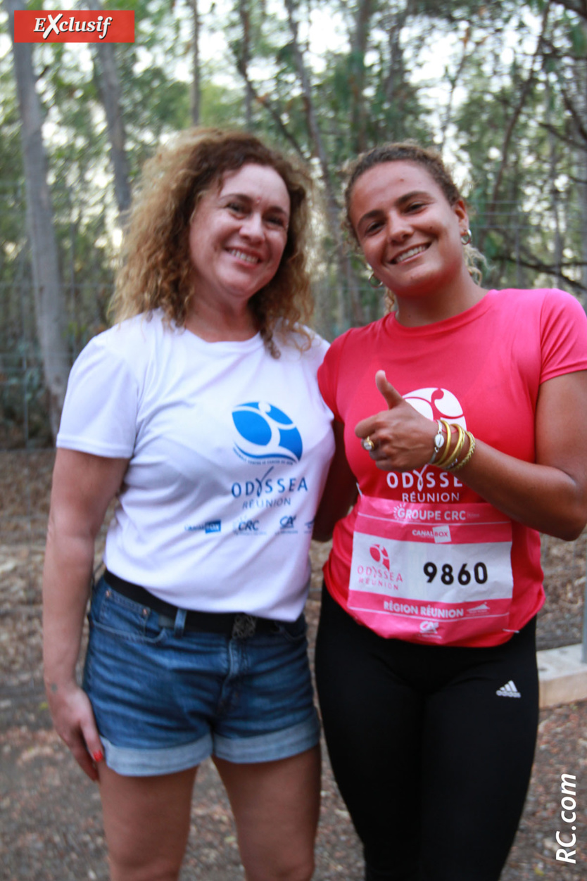 Anne Bergougnoux, représentante de Odyssea France, et Alice Lemoigne