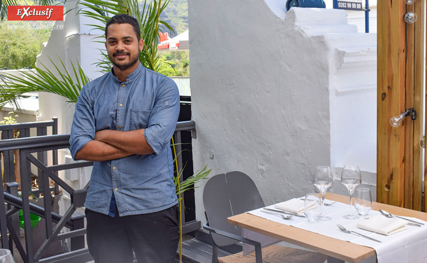 Le chef Ludovic Amédée, nouveau maître des lieux