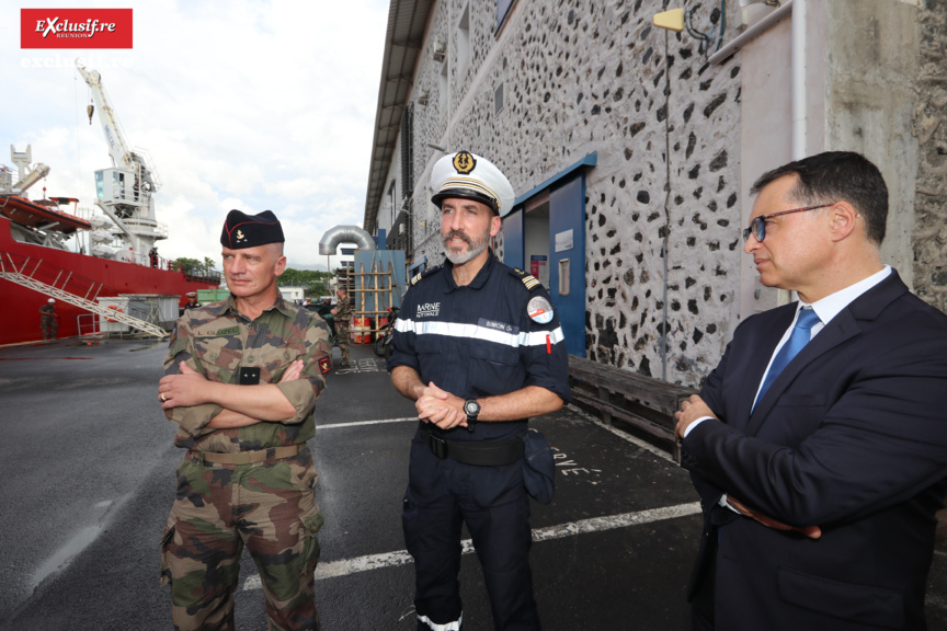 Laurent Cluzel, Alban Simon et Thierry Dousset