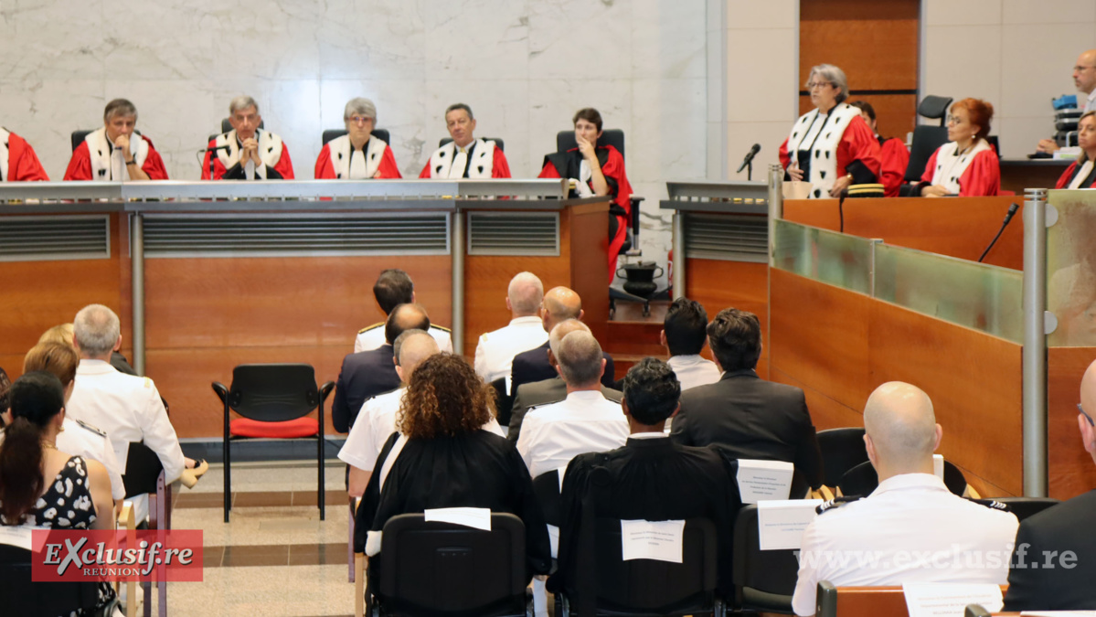 L'audience solennelle a eu lieu dans la salle de la cour d'assises