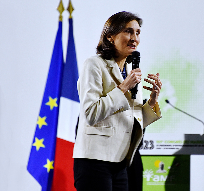 Intervention de la ministre des Sports, Amélie Oudea-Castera