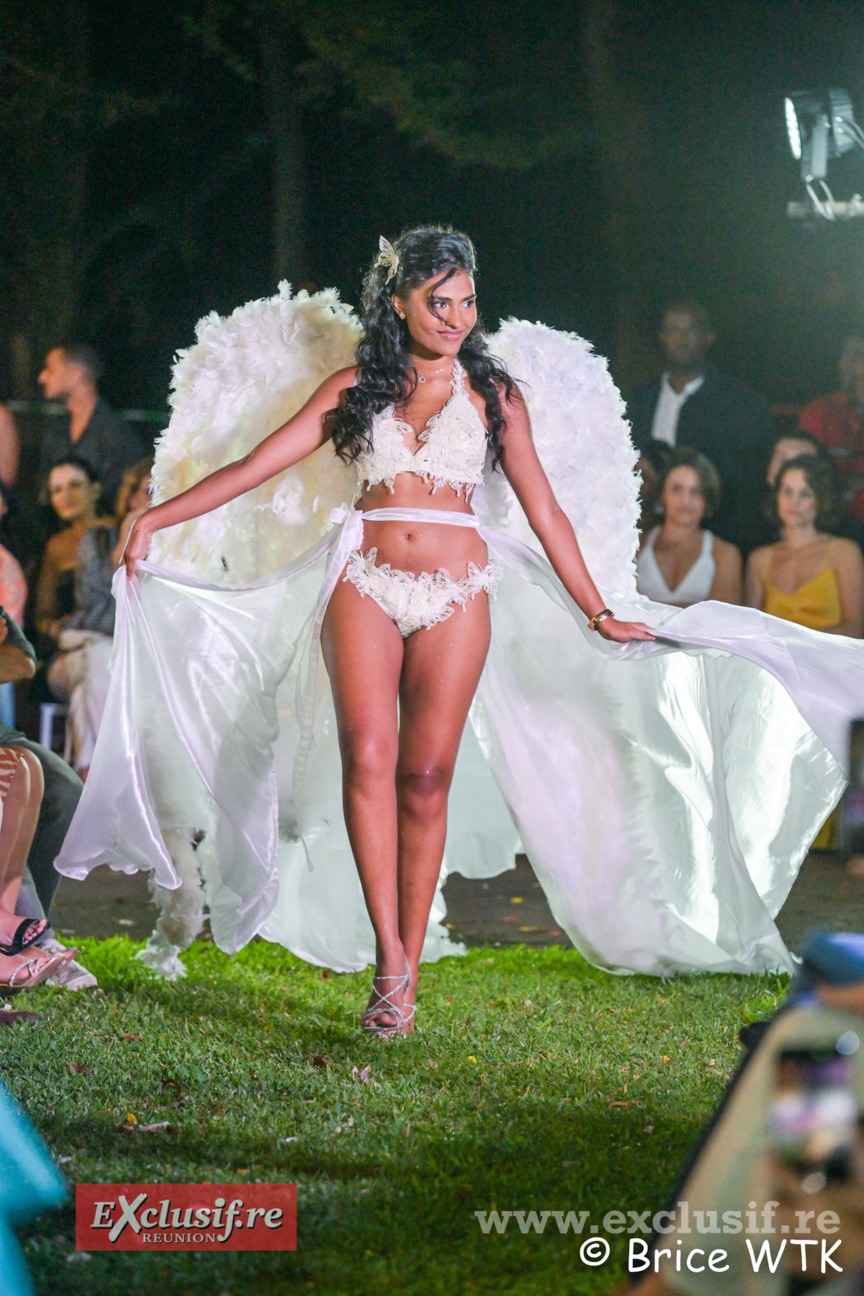Début mai, elle a défilé à la Fashion Réunion 2024 au Jardin de l'Etat