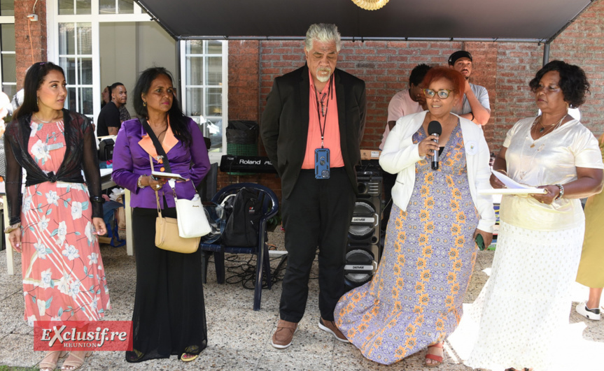 Les responsables d'associations d'aide aux malades et les représentantes du Département de La Réunion