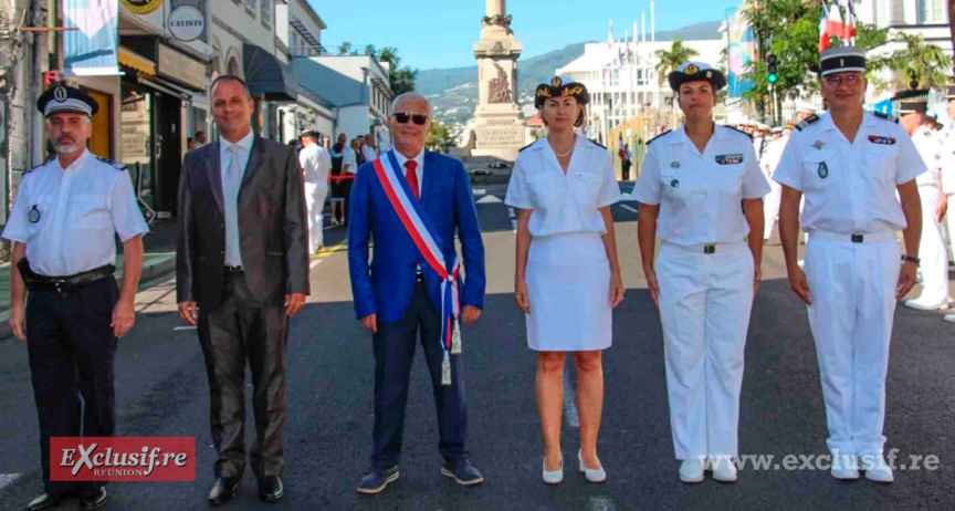 Les officiels présents pour cette cérémonie