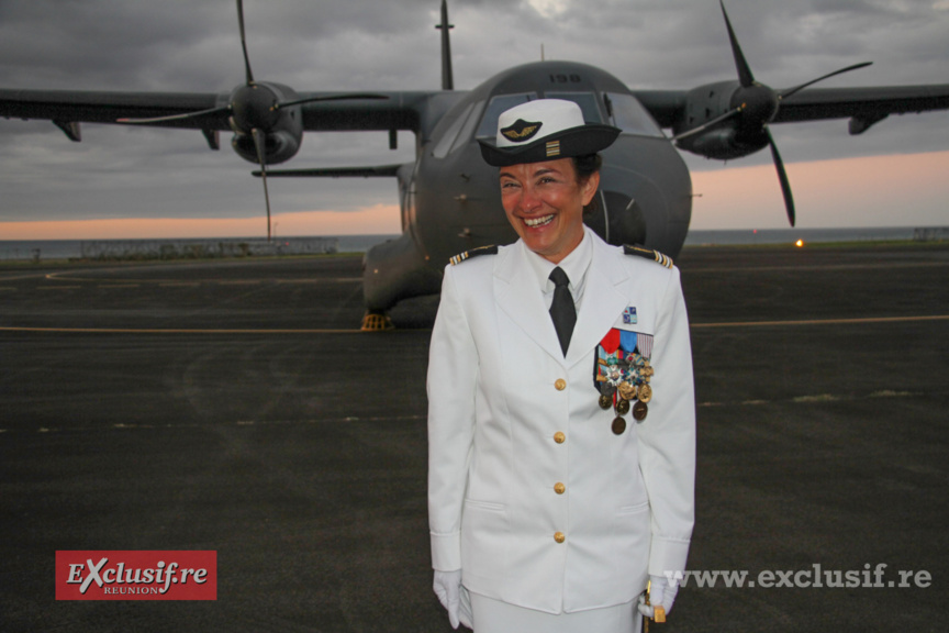 Lieutenant-colonel Karine Gauthier, commandant la BA 181 "Lieutenant Roland Garros"