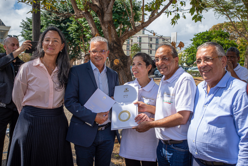 La médaille d’or de Karima Medjeded brille à "La Réunion, Terre de Champions"!