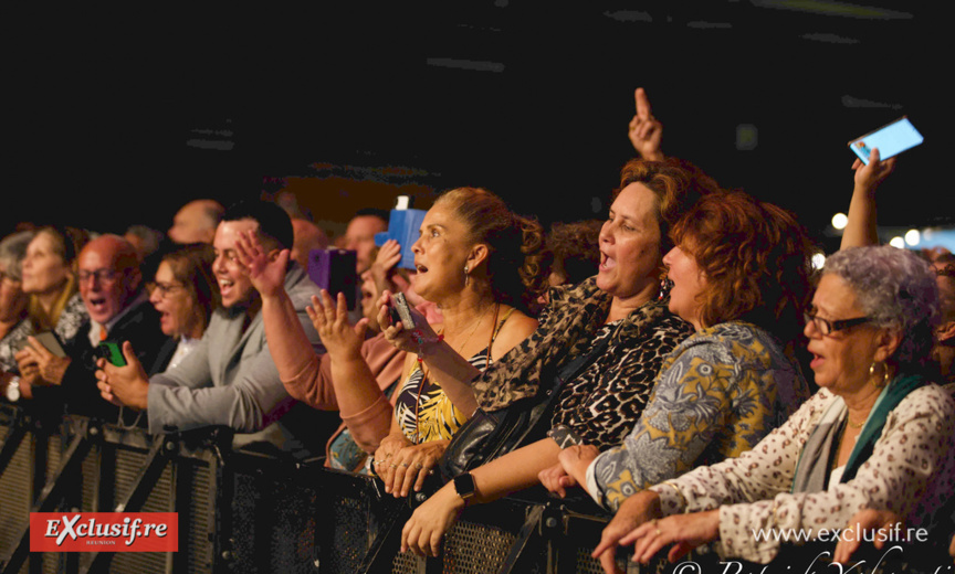 Concert Années 80 à Saint-Joseph: Mario Ramsamy a mis le feu!