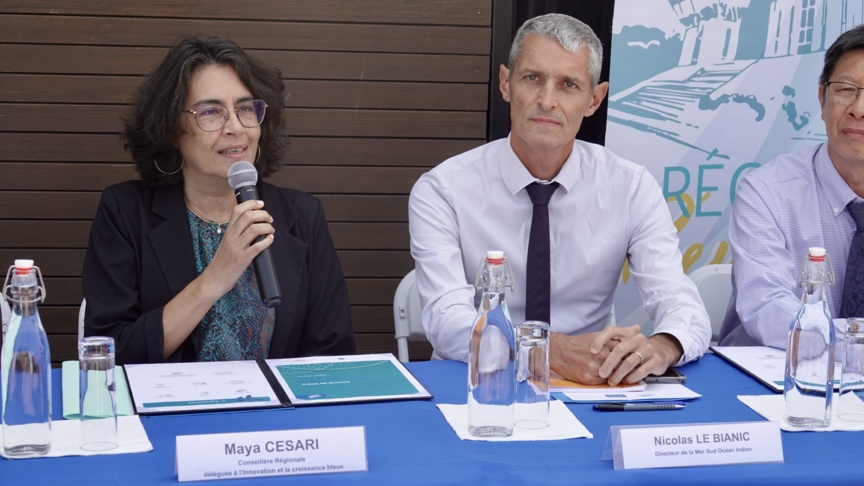 Région Réunion: signature du contrat de filière "Économie Bleue"