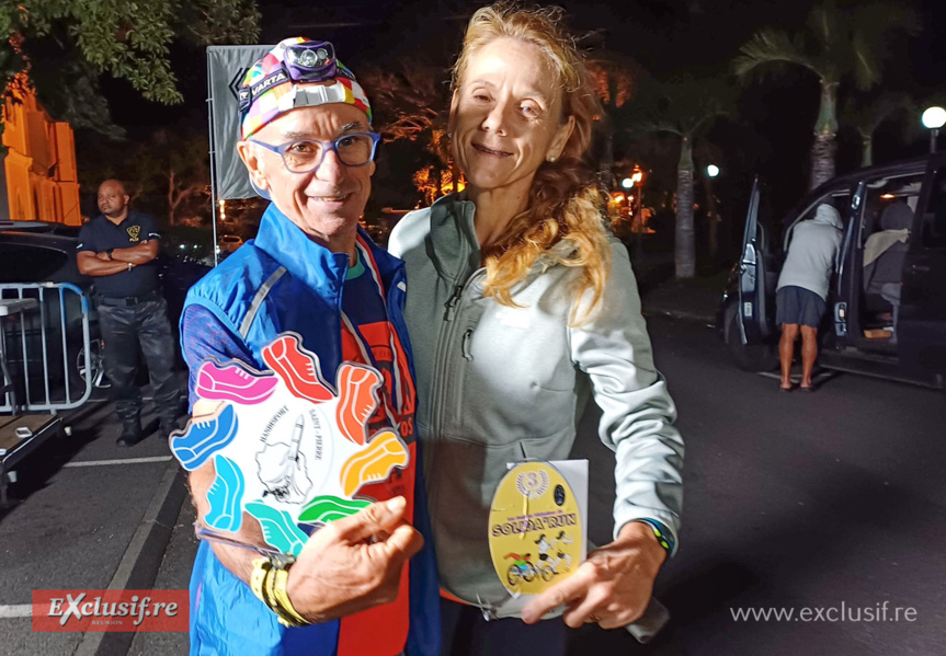 Les inséparables Daniel et Mireille sont tous les deux montés sur le podium