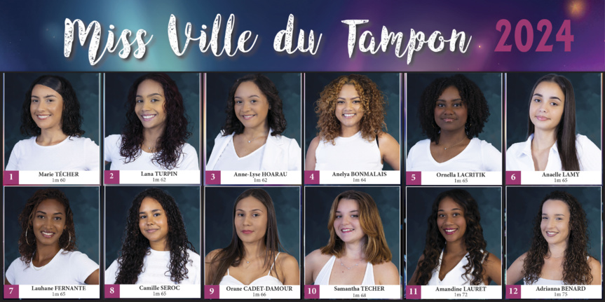 Les 12 candidates