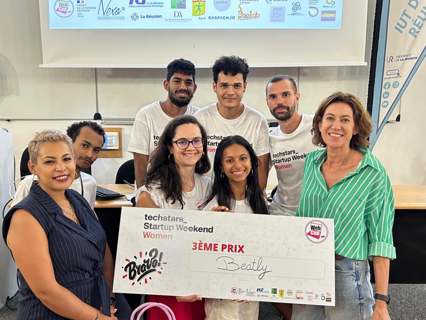 Patricia Cadet remporte la 4ème édition du Startup Weekend #Women