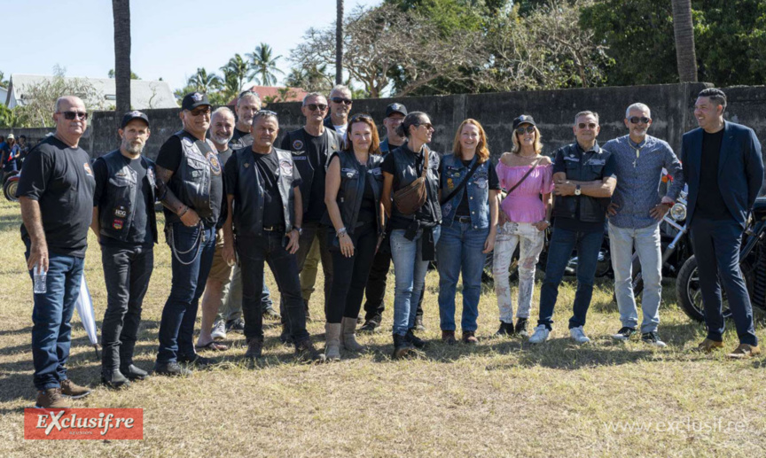 Les motards mobilisés pour la circonstance