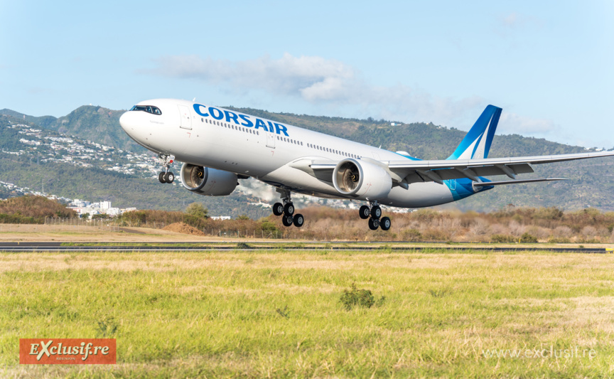 Corsair: vol inaugural de son 8ème A330neo vers La Réunion