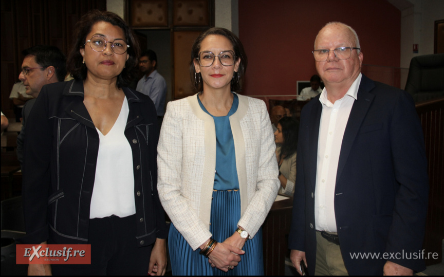 Audience solennelle au Tribunal judiciaire de Saint-Denis: photos