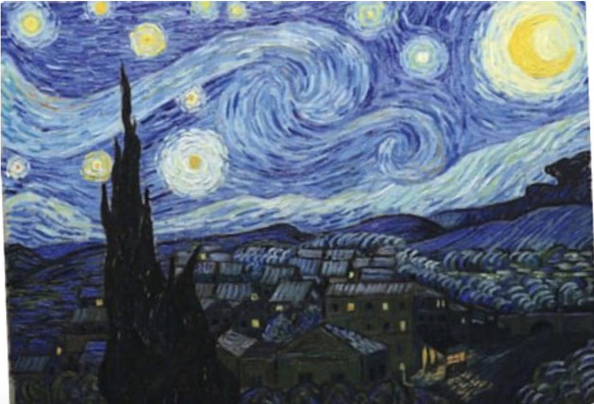 Le tableau La Nuit étoilée de Vincent Van Gogh