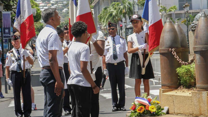 Cérémonie du 11 novembre 2024 à Saint-Denis: photos