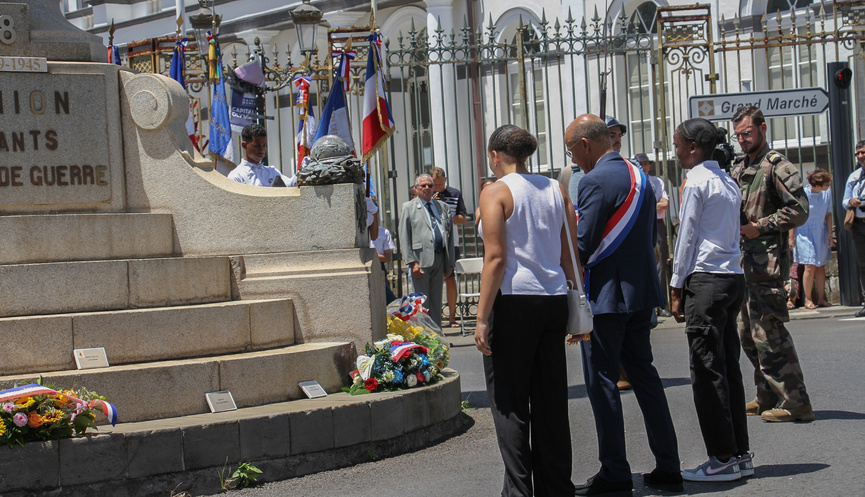 Cérémonie du 11 novembre 2024 à Saint-Denis: photos