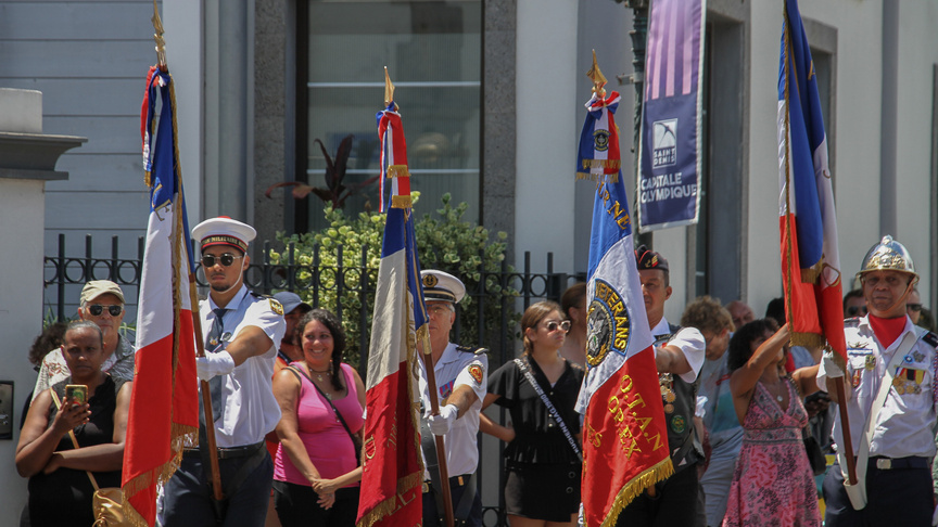 Cérémonie du 11 novembre 2024 à Saint-Denis: photos