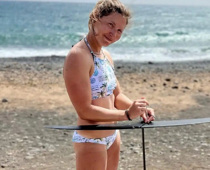 Elle était championne de stand up paddle