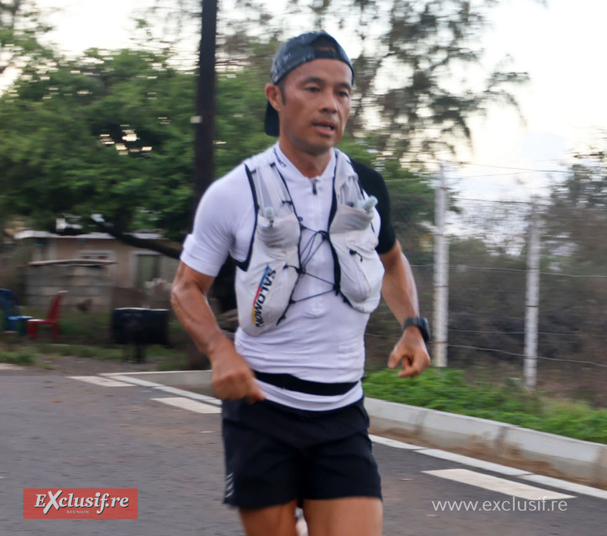 Patrice Chane Seem figure parmi les meilleurs des coureurs  locaux. Il est 2ème M1 sur 52 km