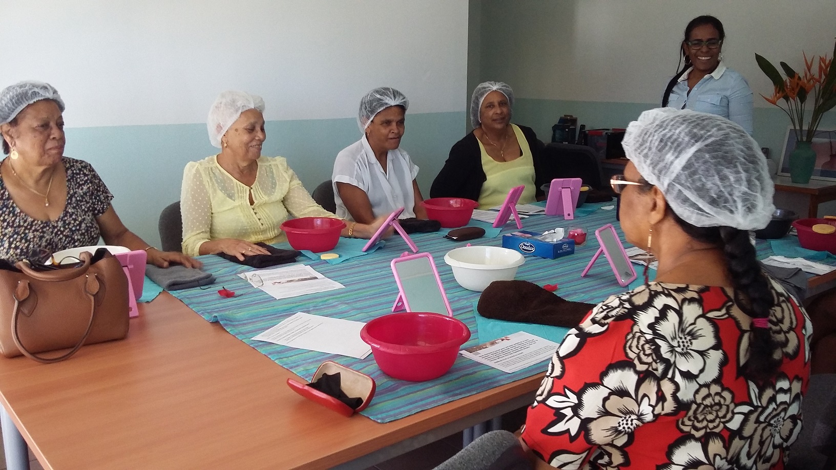 Un atelier socio-esthétique pour les malades