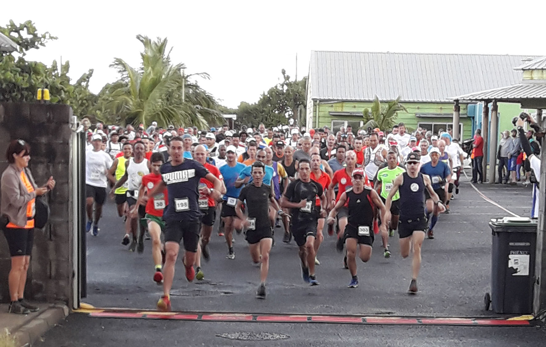 Le départ des 17 km est donné, la lutte ne fait que commencer