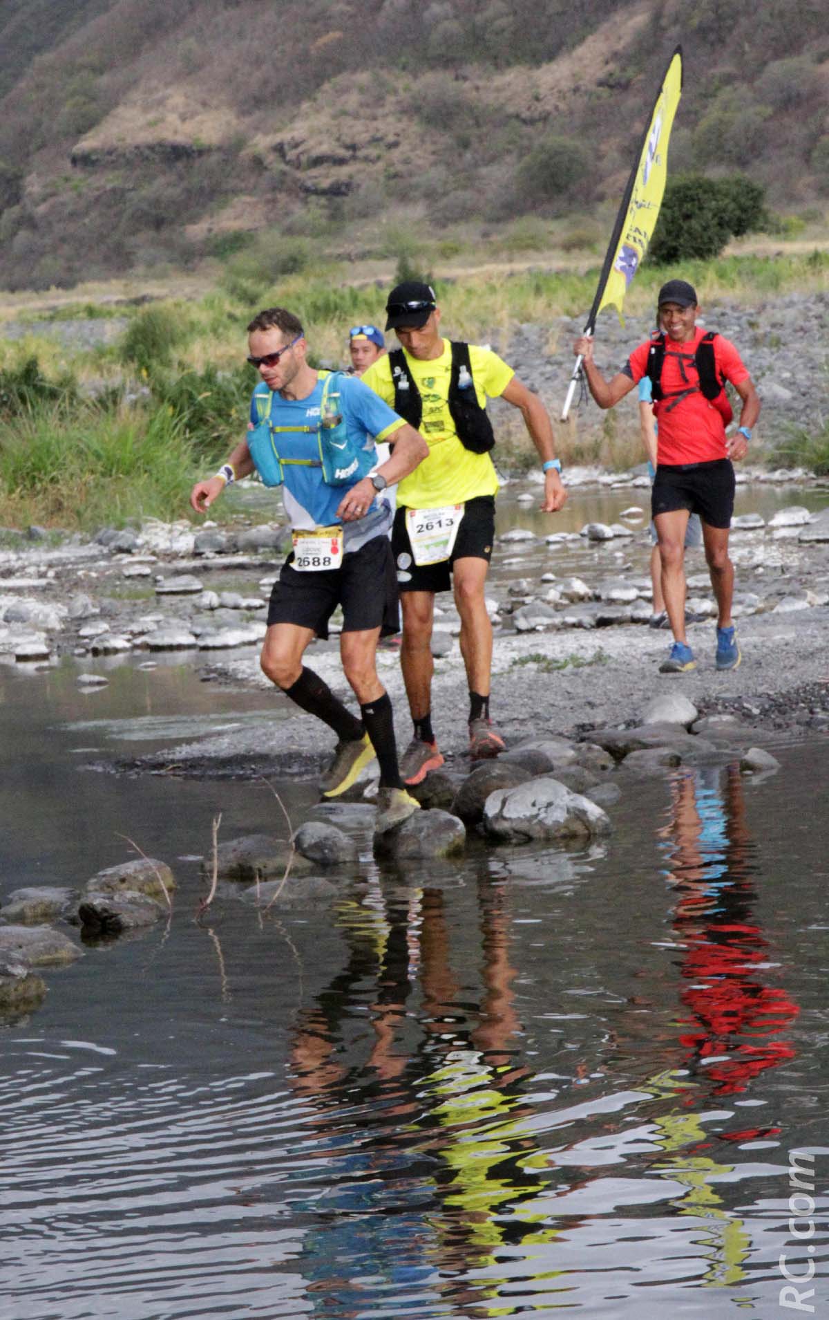 Ludovic Pommeret et Nicolas Rivière à Grand Galet