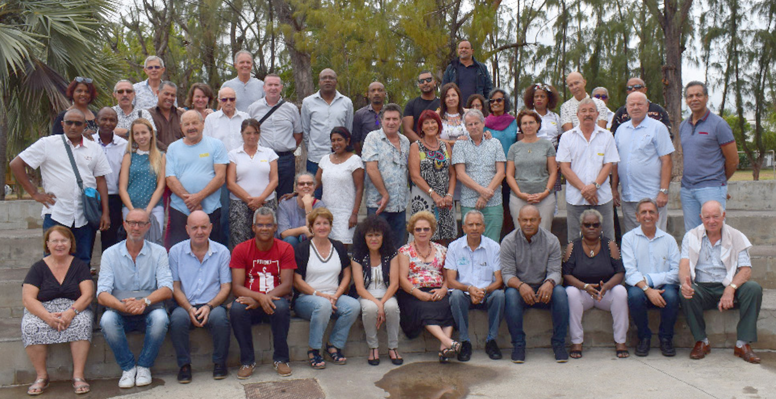 Une grande partie des IDSR de La Réunion, photo prise lors de leur Forum annuel en novembre dernier