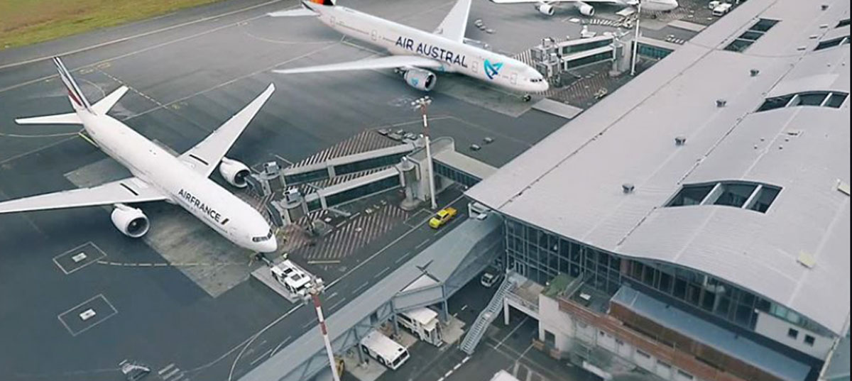 579 passagers seulement sont arrivés ce lundi de métropole avec 3 vols