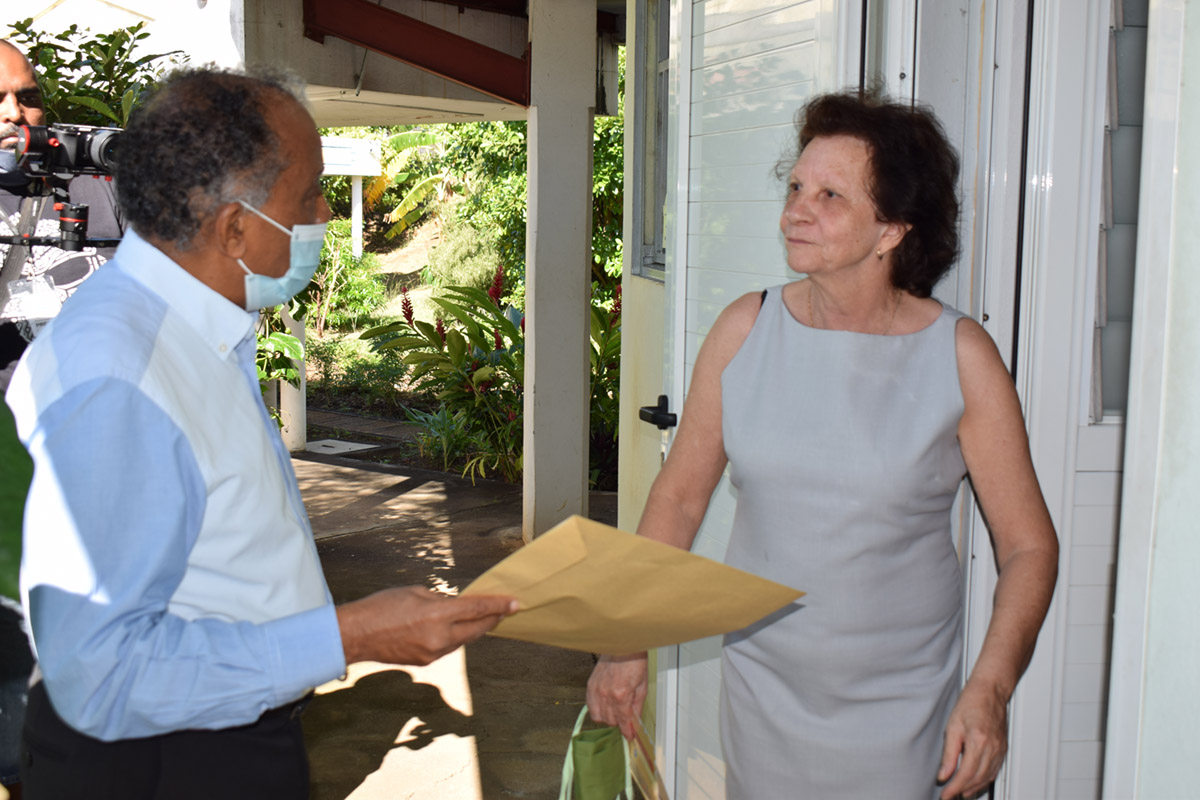 La Mairie de Saint-Denis a distribué des masques aux seniors de la ville