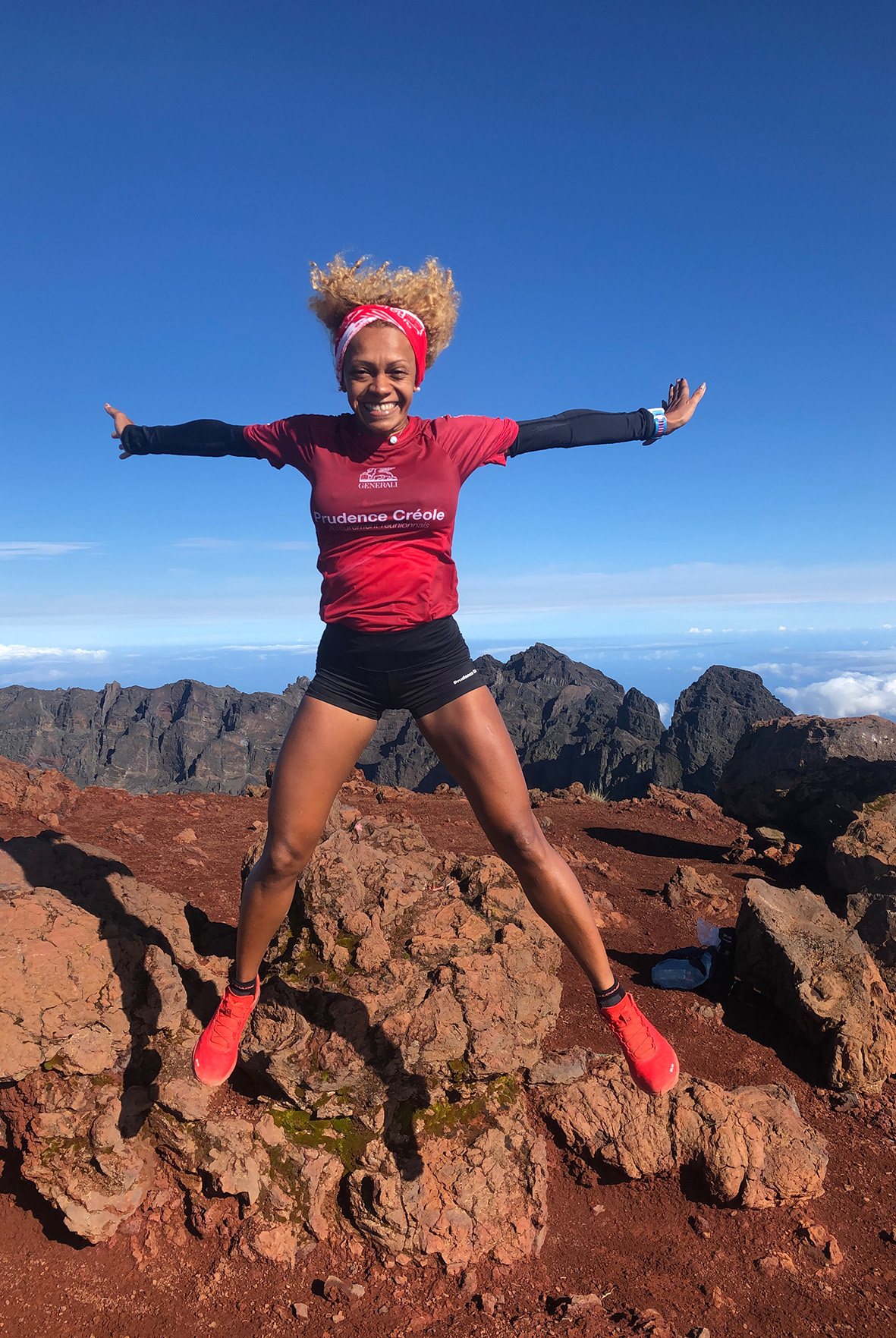 Hortense Bègue, superbe médaillée de bronze de ce championnat de trail long