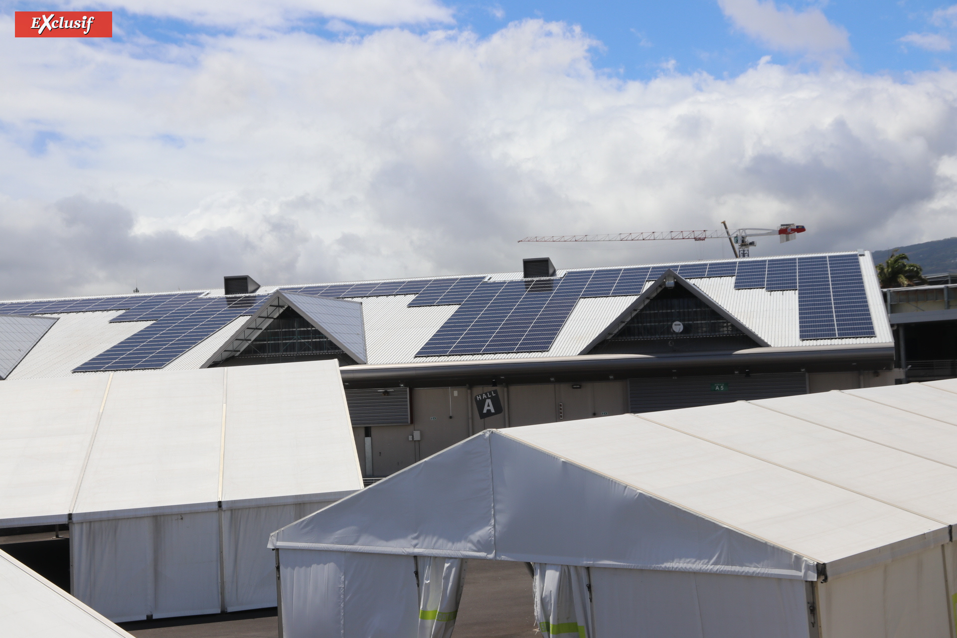 Inauguration de la centrale photovoltaïque à la Nordev