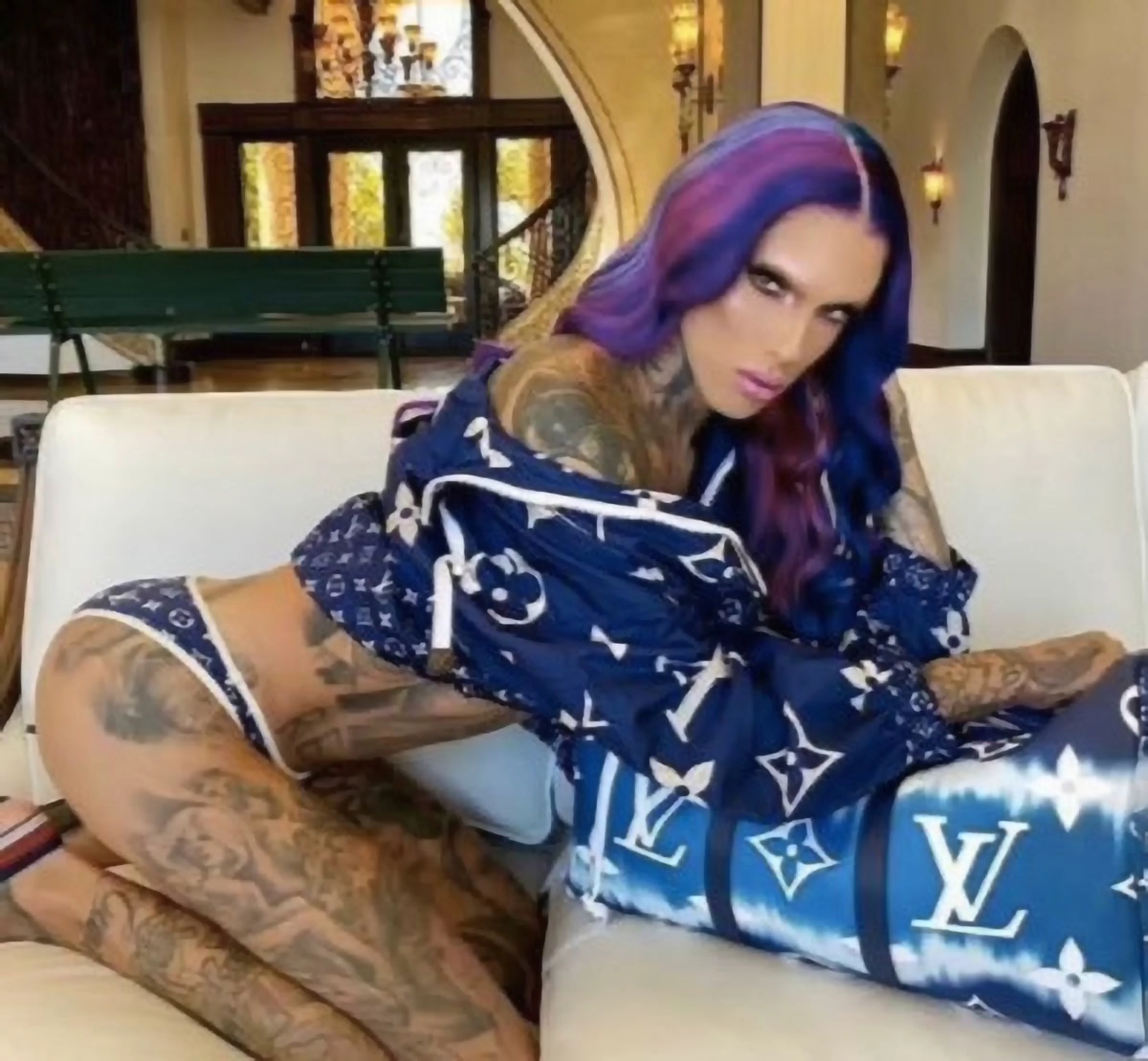 Jeffree Star serait-il l'objet du délit? (photo Instagram)